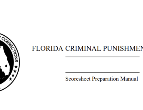 Sentencing in Florida and the Florida Criminal Punishment Code